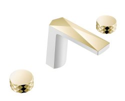 Смеситель для раковины Boheme Venturo 150-WG-DIAMOND, белый матовый