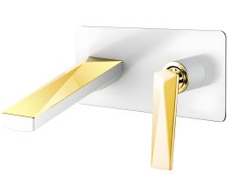 Смеситель для раковины Boheme Venturo 385-W, белый матовый