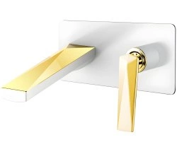 Смеситель для раковины Boheme Venturo 385-W, белый матовый