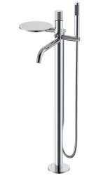 Напольный смеситель для ванны Boheme Stick 129-CRCR.4, хром