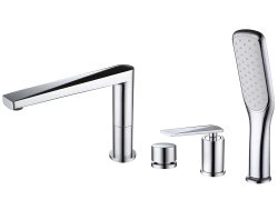 Смеситель на борт ванны Boheme Venturo 370, хром
