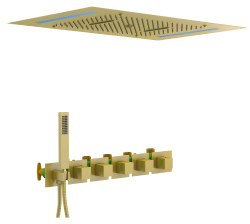 Душевая система Timo Petruma SX-5229/17SM, матовое золото