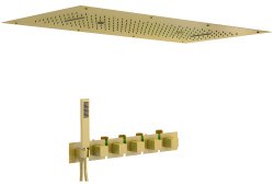 Душевая система Timo Petruma SX-5329/17SM, матовое золото