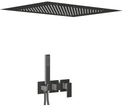 Душевая система Timo Selene SX-2129/03SM, черная матовая