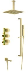 Душевая система Timo Selene SX-2239/17SM с изливом, матовое золото