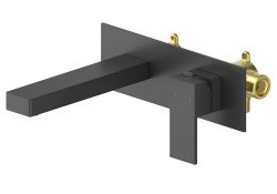 Смеситель для раковины Timo Selene 2071/03SM, черный матовый