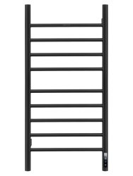 Полотенцесушитель электрический Wonzon&Woghand Bonn WW-AL409-MB 45x90, черный матовый