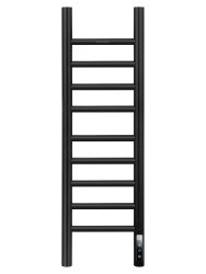 Полотенцесушитель электрический Wonzon&Woghand Bonn WW-AL4092-MB 25x80, черный матовый