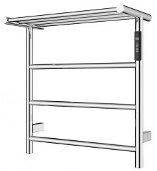 Полотенцесушитель электрический Wonzon&Woghand Bonn WW-AL402-CR 47x50, хром