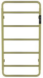 Полотенцесушитель электрический Wonzon&Woghand Wismar WW-AL202-BG 47x90, золото