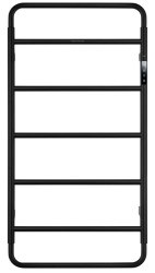 Полотенцесушитель электрический Wonzon&Woghand Wismar WW-AL202-MB 47x90, черный матовый