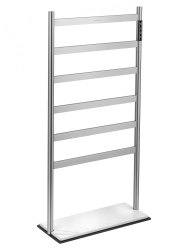 Полотенцесушитель электрический Wonzon&Woghand Essen WW-A406-BR 47x96, никель