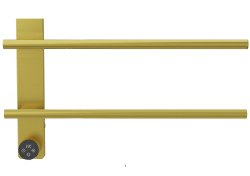 Полотенцесушитель электрический Wonzon&Woghand Nurnberg WW-AL342-BG 52x31, золото