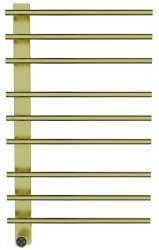 Полотенцесушитель электрический Wonzon&Woghand Nurnberg WW-AL349-BG 52x90, золото