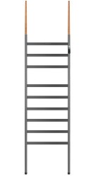 Полотенцесушитель электрический Wonzon&Woghand Bremen WW-A207-GM 47x180, темный графит
