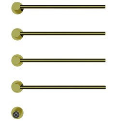 Полотенцесушитель электрический Wonzon&Woghand Hamburg WW-AL314-G 47x66, золото