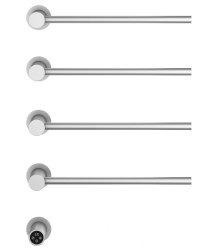 Полотенцесушитель электрический Wonzon&Woghand Hamburg WW-AL314-BR 47x66, никель