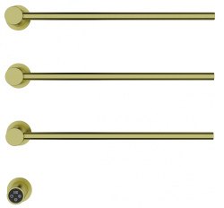 Полотенцесушитель электрический Wonzon&Woghand Hamburg WW-AL313-BG 47x51, золото