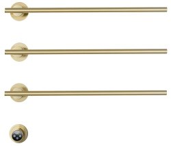 Полотенцесушитель электрический Wonzon&Woghand Dortmund WW-A363-BG 58x47, золото