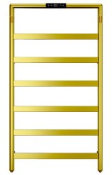 Полотенцесушитель электрический Wonzon&Woghand Koln WW-A6016-BG 47x86, золото