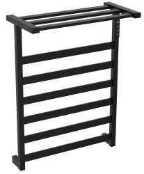 Полотенцесушитель электрический Wonzon&Woghand Frankfurt WW-A1026-MB 48x64, черный матовый