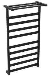 Полотенцесушитель электрический Wonzon&Woghand Frankfurt WW-1029-MB 48x90, черный матовый