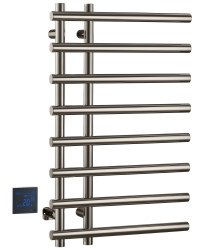 Полотенцесушитель электрический Boheme Uno 722-NB 50x80, никель