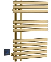 Полотенцесушитель электрический Boheme Venturo 723-MG 50x80, матовое золото