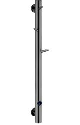 Полотенцесушитель электрический Boheme Uno 724-SGM 20x150, оружейная сталь