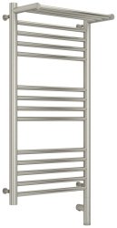 Полотенцесушитель электрический Сунержа Богема 3.0 R с полкой 40x80, сатин
