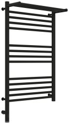 Полотенцесушитель электрический Сунержа Богема 3.0 L с полкой 50x80, черный матовый