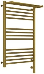 Полотенцесушитель электрический Сунержа Богема 3.0 R с полкой 50x80, бронза