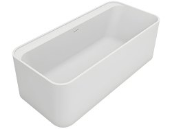 Ванна UNI-FLOW Kube FS324-1700 Gloss White 170x78 из искусственного камня