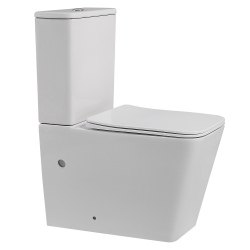 Унитаз-компакт Abber Rechteck AC1210 с сидением и бачком