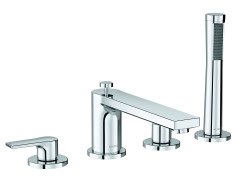 Смеситель для ванны Kludi Zenta SL 484240565, хром