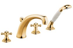 Смеситель для ванны Kludi Adlon 51524452, золото