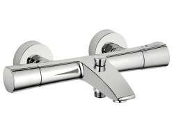 Смеситель для ванны Kludi Zenta 351010538 с термостатом, хром