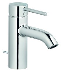 Смеситель для раковины Kludi Bozz 382700576 с донным клапаном, хром