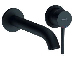 Смеситель для раковины Kludi Bozz 382453976 встраиваемый, черный матовый