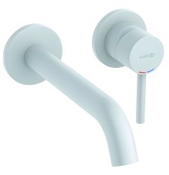 Смеситель для раковины Kludi Bozz 382455376 встраиваемый, белый матовый