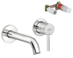 Смеситель для раковины Kludi Bozz Set 382440576S встраиваемый, хром