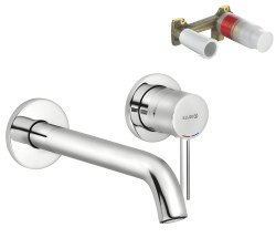 Смеситель для раковины Kludi Bozz Set 382450576S встраиваемый, хром