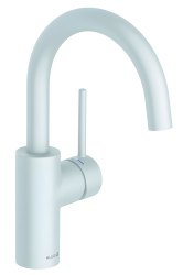 Смеситель для раковины Kludi Bozz 380285376, белый матовый