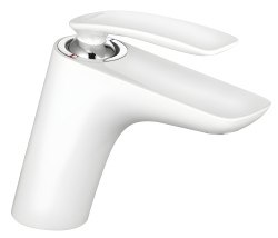 Смеситель для раковины Kludi Balance 520269175, белый матовый