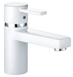 Смеситель для раковины Kludi Zenta 382519175, белый матовый