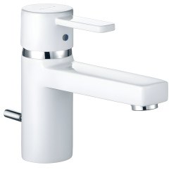 Смеситель для раковины Kludi Zenta 382509175, белый матовый