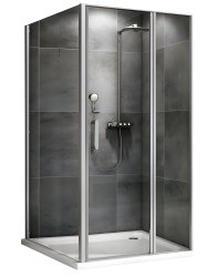 Душевой уголок Abber Sonnenstrand AG04100S-S100 100x100, профиль хром