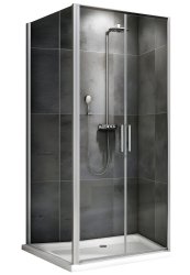 Душевой уголок Abber Sonnenstrand AG04100C-S100 100x100, профиль хром