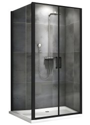 Душевой уголок Abber Sonnenstrand AG04100BC-S100B 100x100, профиль черный