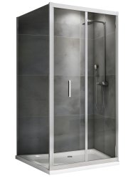 Душевой уголок Abber Sonnenstrand AG07090-S90 90x90, профиль хром